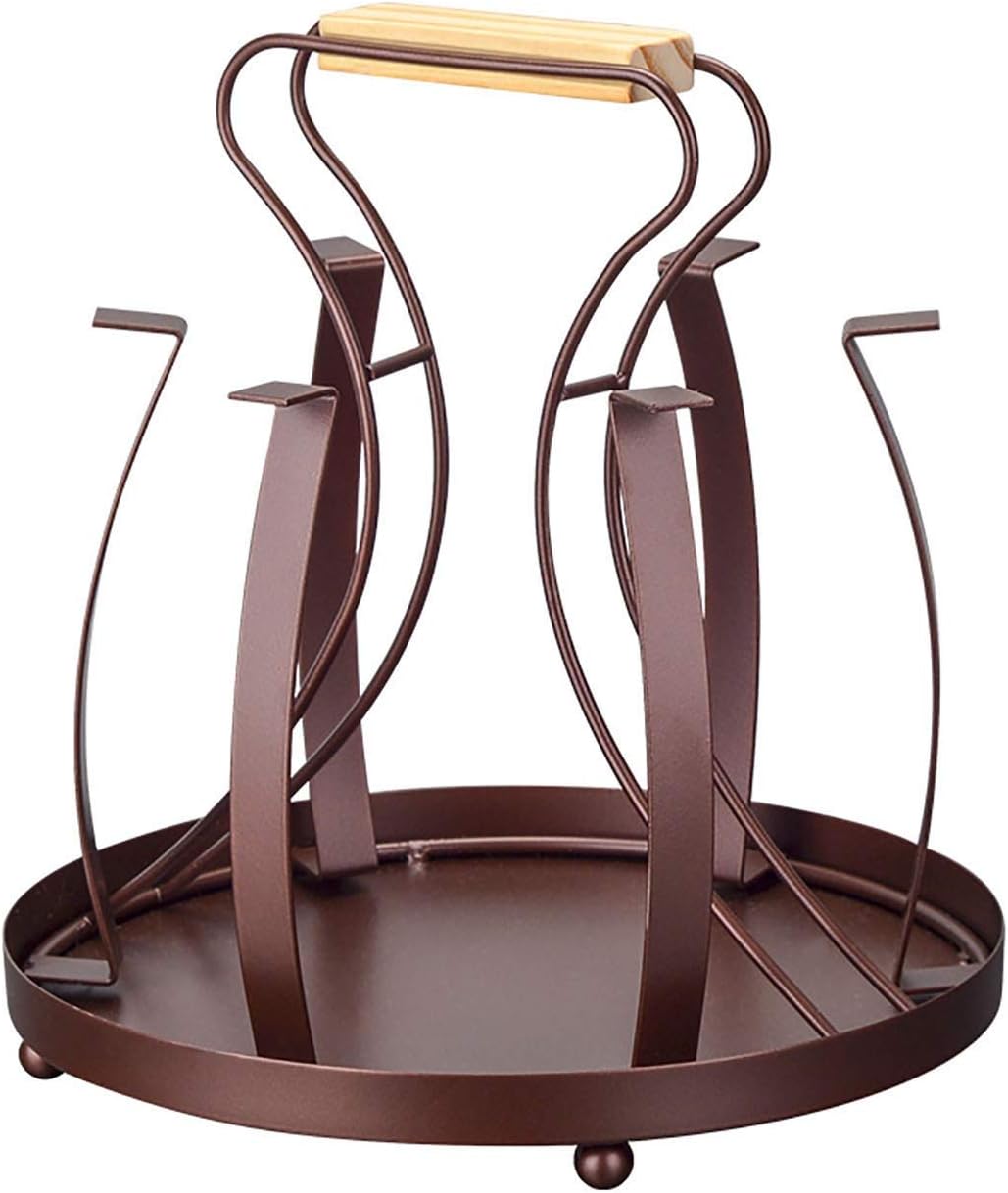 カップ排水ラック ガラス収納カップ逆さまクリエイティブ家庭用排水